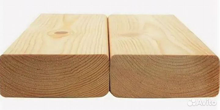 Палубная доска, сосна сибирская, сорт а