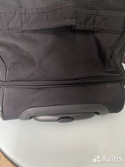 Сумка дорожная на колесах с ручкой и расширением