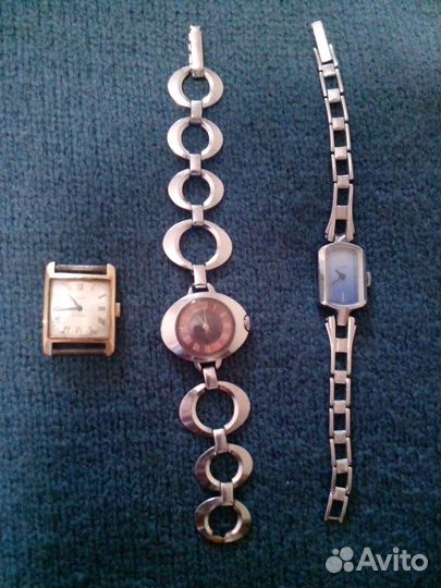 Часы наручные старые разные