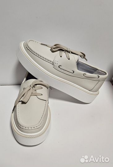 Топсайдеры кожаные женские 39 размер