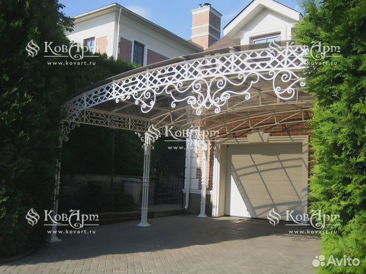 Кованые навесы от производителя