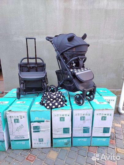 Коляска babalo 2023 ушки (Микки маус)