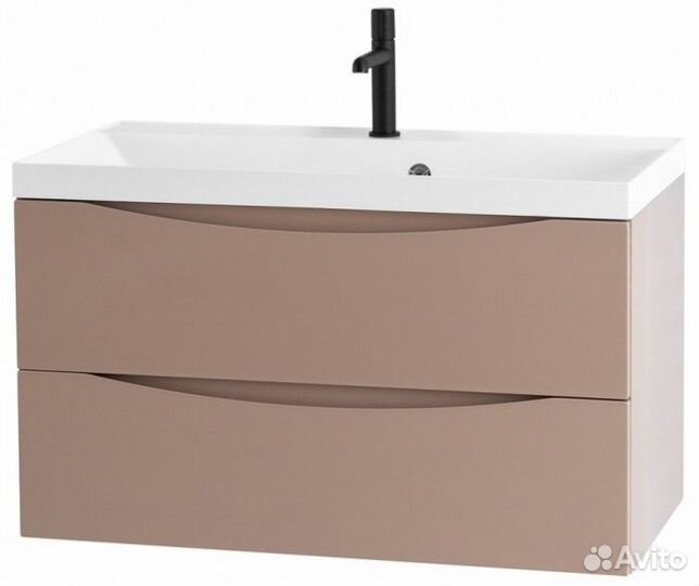 Мебель для ванной BelBagno Marino 90-BB900/450-LV-MR-AST Capucino Lucido