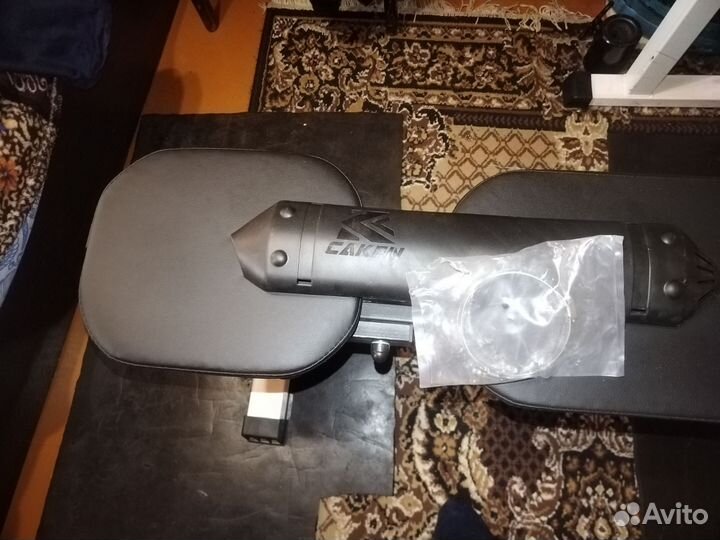 Защита глушителя для эндуро мотоцыкла