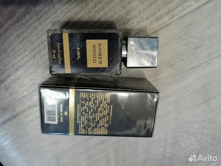 Ajmal amber wood парфюм мужской