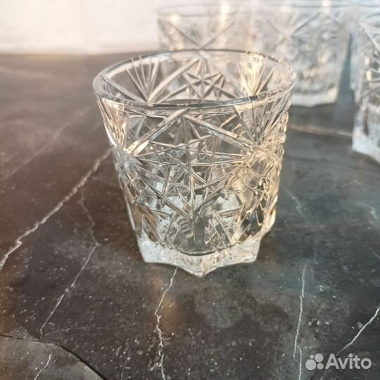 Рюмки Хрусталь СССР 10 шт Для веселой компании