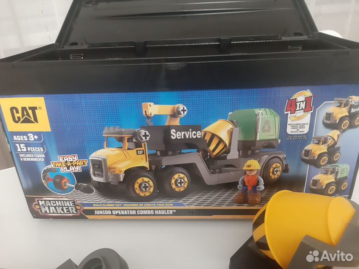 CAT конструктор 3 в 1 машинка