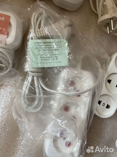 Удлинители электрические новые