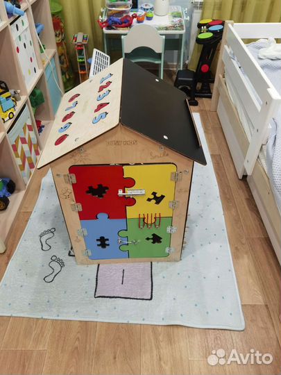 Бизиборд домик большой
