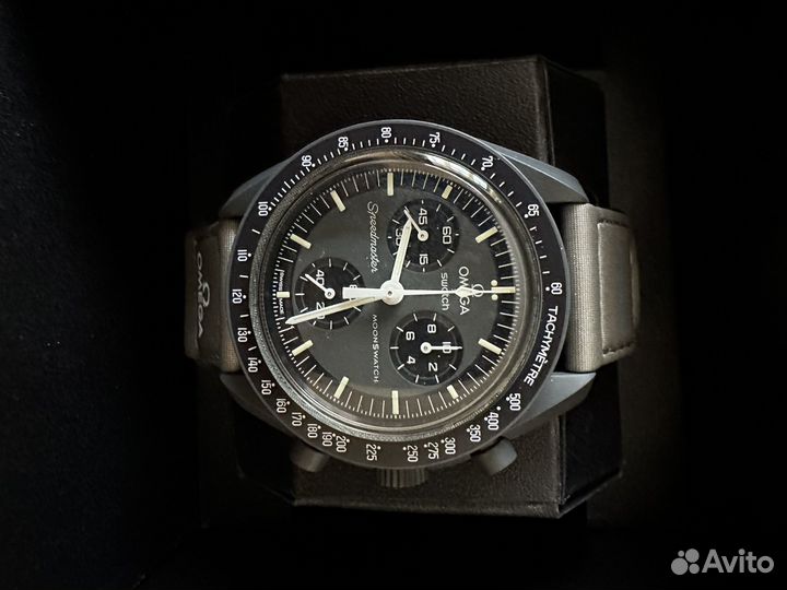 Часы Omega moon swatch