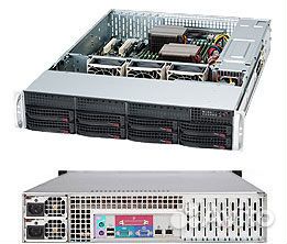 Сервер Supermicro 2U 2*2650 / SAS2 2*300 / 64gb