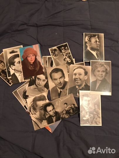 Открытки СССР Артисты