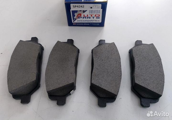 Колодки тормозные передние комплект Ceed 2018-2023