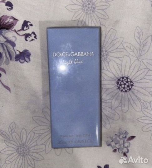 Туалетная вода dolce gabbana light blue