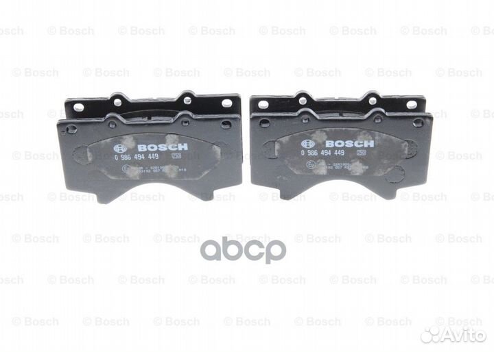 Колодки торм.пер. toyota Land Cruiser 01.08