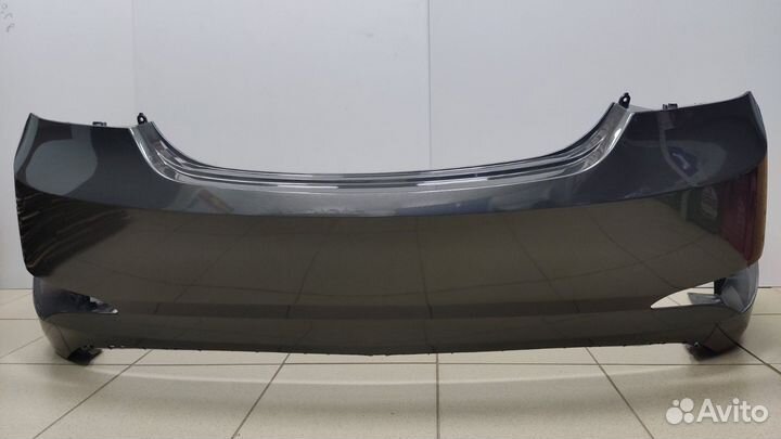 Бампер задний hyndai solaris 2014-2017 SAE серый