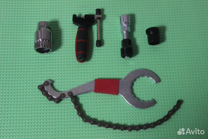 Набор: Выжимка цепи/съёмник шатунов/каретки