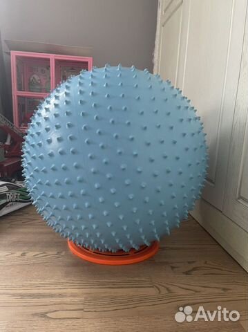 Мяч для фитнеса с шипами 55 см диаметр