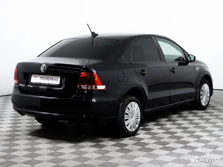 Volkswagen Polo 1.6 AT, 2018, 119 311 км