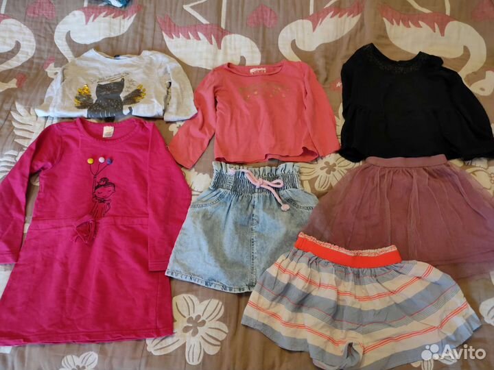 Вещи для девочки 110 р