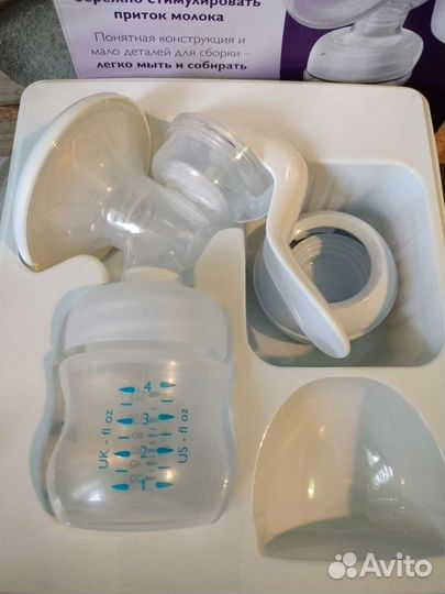 Молокоотсос avent ручной новый