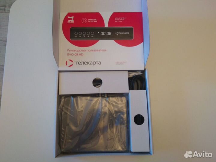 Спутниковый ресивер EVO 09 HD для Телекарты, новый