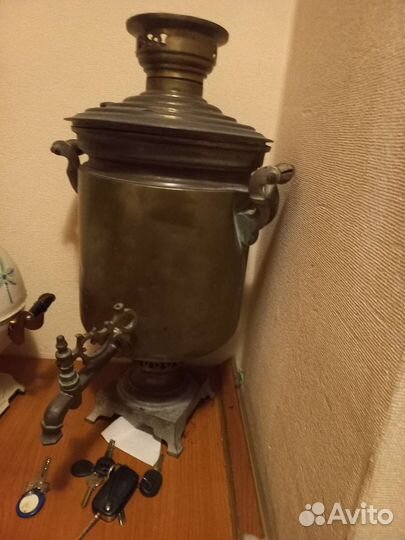 Самовар Дровяной на углях 10 литров