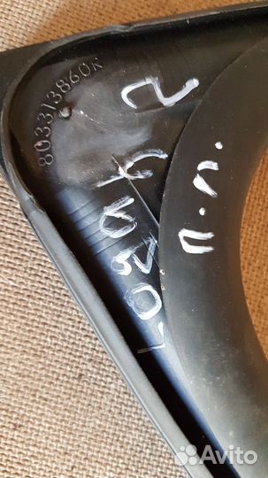 Уплотнитель стекла передней левой двери logan 2