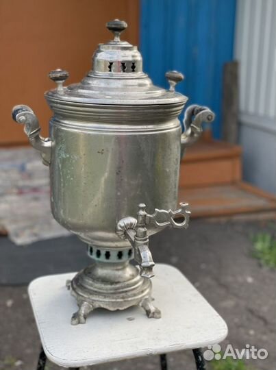 Самовар тульский на дровах 1948 года СССР