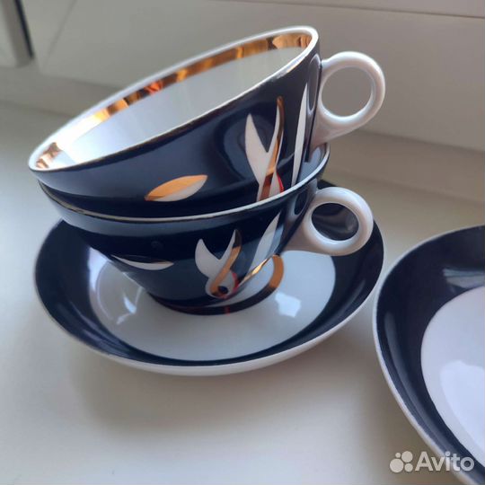 Чайная пара Рыбки Дулево