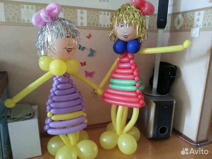 Оформление праздников. Гелиевые шары (светящиеся)