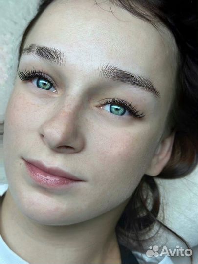 Наращивание ресниц модель