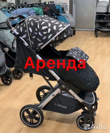 Коляска luxmom 609 новинка
