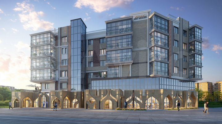 4-к. квартира, 99,5 м², 6/6 эт.