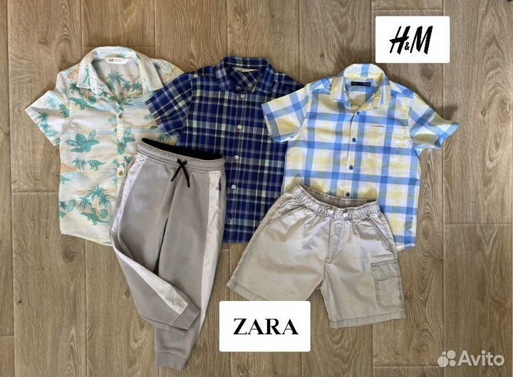 Детские вещи пакетом на мальчика 116 - 122