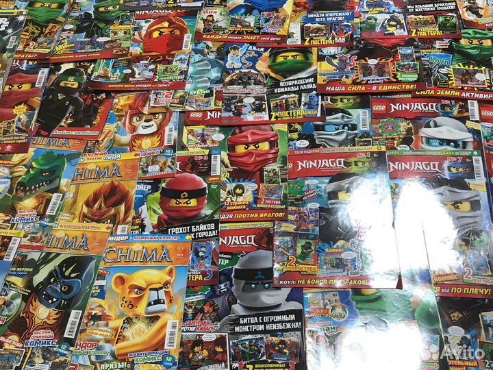Журналы lego ninjago