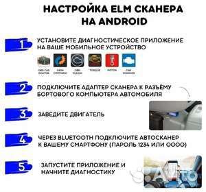 Автомобильный диагностический сканер