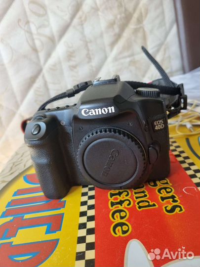 Зеркальный фотоаппарат canon eos 40d