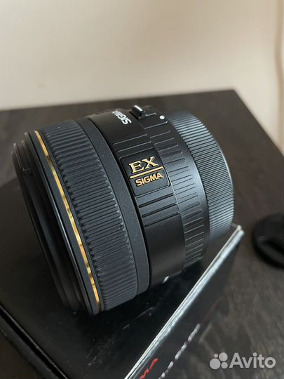 Объектив Sigma f1.4 EX DC для Canon