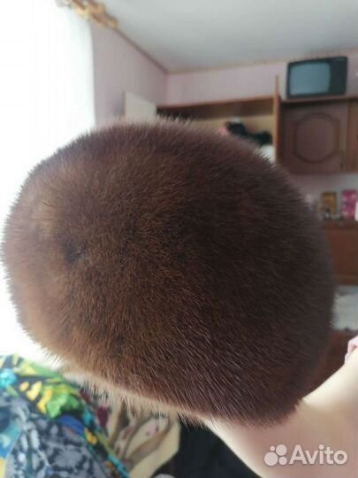 Шапка женская натуральный мех