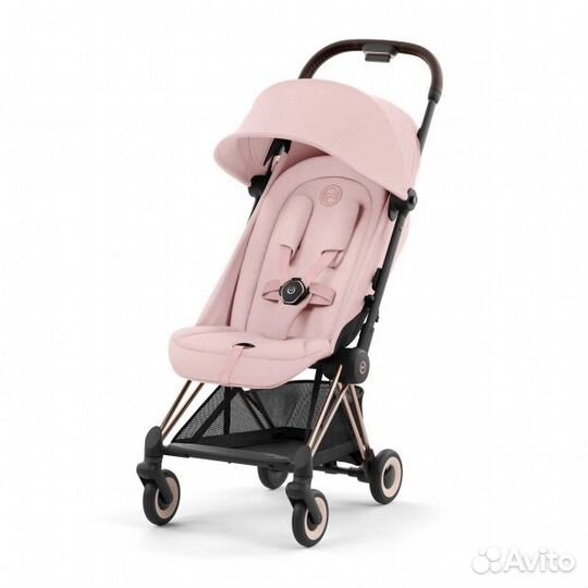 Cybex Coya Rosegold Peach Pink rose gold/ бампер