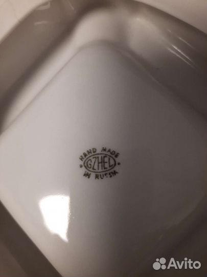 Пепельница гжель