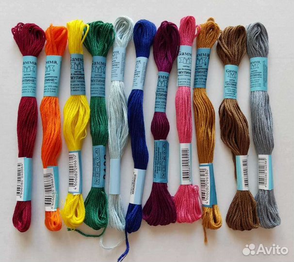 Нитки мулине