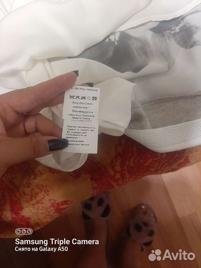 Блузка натуральный шёлк Guitar