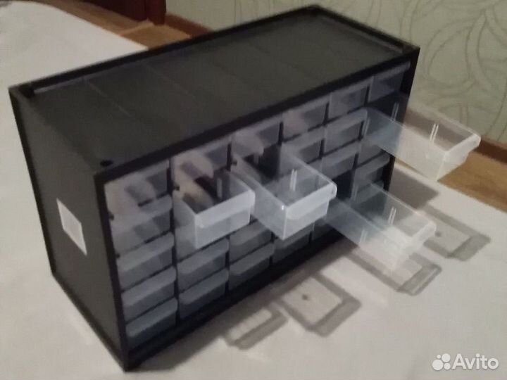 Стеллаж для мелочей Органайзер выдвижные ячейки