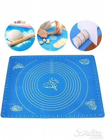 Новый силиконовый коврик для теста