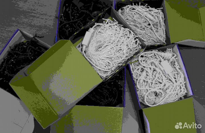 Гирлянда бахрома 25м