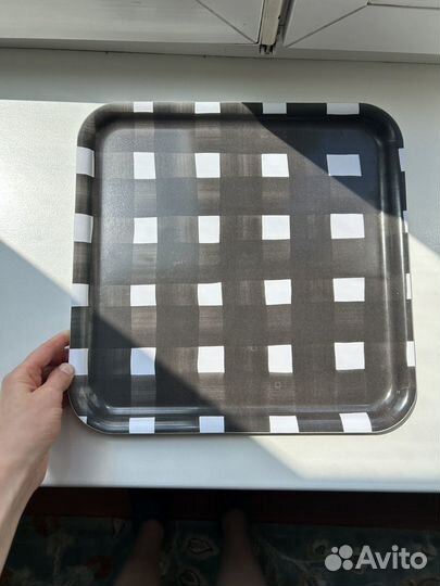 Поднос IKEA икея 33*33см ламинат