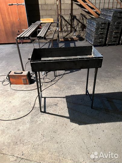 Мангалы, сьемные ножки