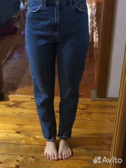 Джинсы темно синие